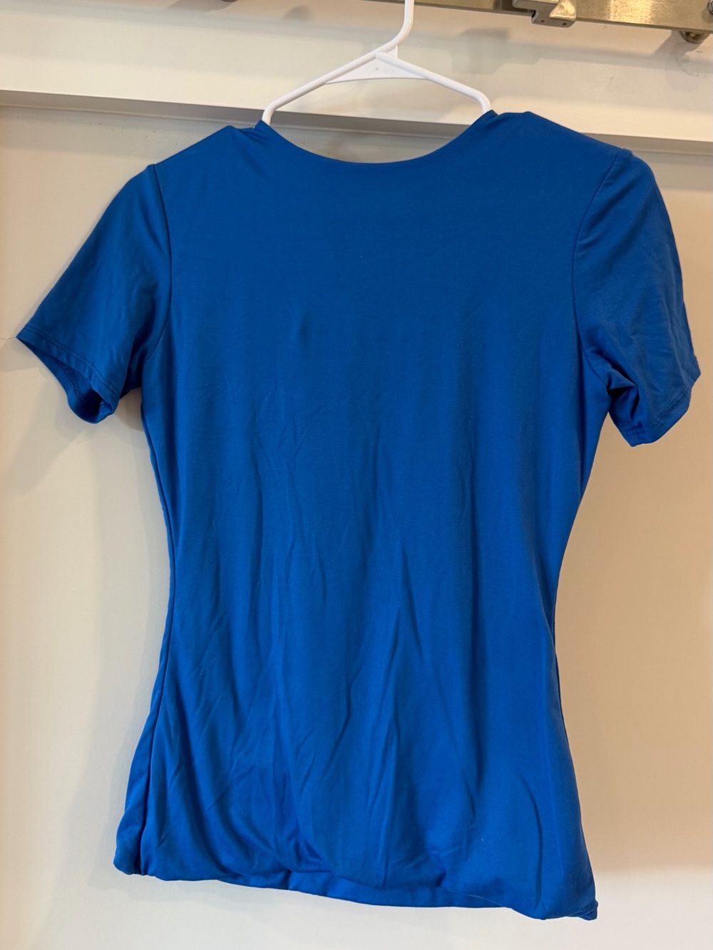 MYOUTFITONLINE Mist Short Sleeve Blue Top Size L